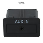 1 PCS  Car AUX Audio  Interface TD74-66-DFX 28425640 For  MAZDA Auxiliary Aux Stereo  Adaptor Audio Socket ABS  Construction