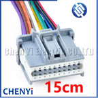 20 Pin Automotive Audio amplifier module connector PCB board harness plug 314101200 7116-4416-02 34729-0200 For Ford Focus