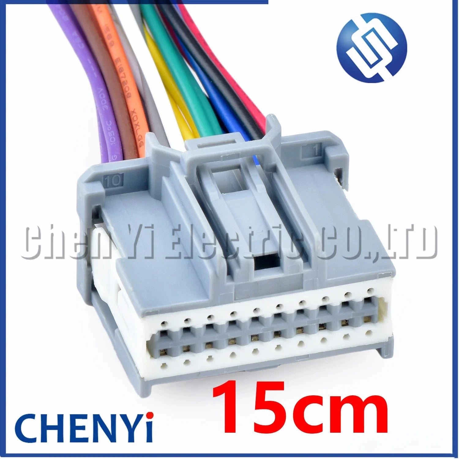 20 Pin Automotive Audio amplifier module connector PCB board harness plug 314101200 7116-4416-02 34729-0200 For Ford Focus
