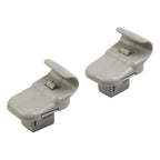 2 Pcs Car Grey Sun Visor Clip For Mazda 3 5 6 CX 7 CX 9 RX 8 MPV Car Sun Visor Clip Gray Interior Hanger Hook Clip Bracket