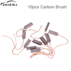 10pcs 4*6*17mm Electric Car Vehicle Generator Regulator Carbon Brushs for New Jetta Santana Alternator Tools