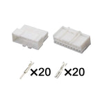 936095-1 is suitable for modern wire harness plugs, 20-pin male and female connectors with terminals 936131-1