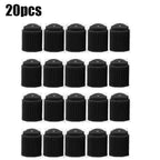 Tire Valve Dust Caps Stem Covers Plastic Car Wheel Tire Valve Tyre Stem Air Caps Tire Valve Caps Bike Autos Accesorios Amagi