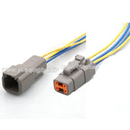 Deutsch 4Pin Connector DT 1mm Male Female Connectors Auto Wiring Harness Electrical Cable Plug DTM04-4P DTM06-4S