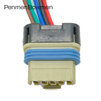 1 Set 5 Pin Auto Exhaust Gas Recirculation EGR Valve Plug Waterproof Connector Wiring Harness Socket for Buick Chevrolet