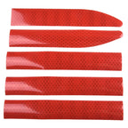 7Pcs Car Reflective Warn Strip Tape Bumper Safety Stickers Car Safety Mark Reflective Strip Car Trim Accessories