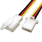 Electric vehicle connector 3p, tricycle lamp connector 6p, two-hole male and female plug 4p plug-in DJ7021-2.8