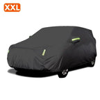 Universal For Audi A3 A4 A5 A6 A7 B7 B8 C5 Q2 Q3 Q5 7 Body Full Covers Black/Silver Outdoor Sun Snow Rain Protection Cover Amagi