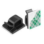 Car Self-Adhesive Cable Clip Automotive Dashboard Cable Clip Automotive Cell Phone Charging Cables Clips Manager USB Fastener