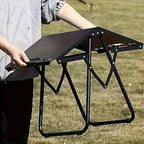 Multi Functional Outdoor Folding Table for Self Driving Hiking Convenient Metal Small Table Can Be Spliced To Hang Items Amagi