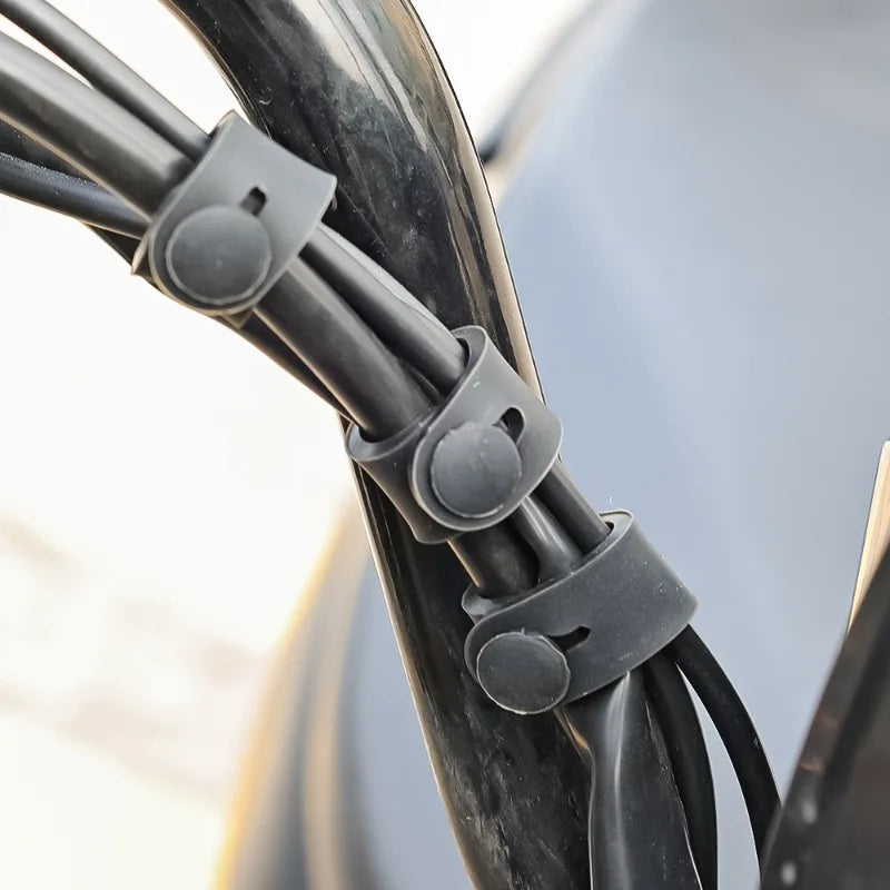 Motorcycle Rubber Wire Tie Universal Motorcycle Rubber Frame Securing Cable Wiring Harness for Bmw R 1250 Gs Adventure Hornet