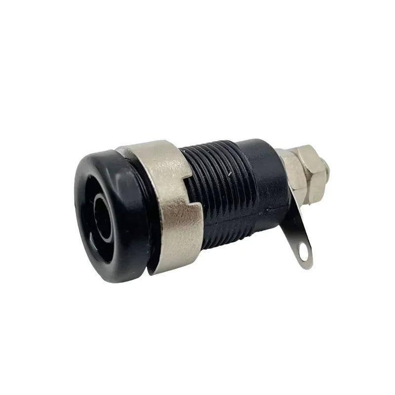 20PCS 4mm Banana Socket 32A Panel Mount Female Connectors, Insulated Safety Binding Post Jacks, 5 Colors for DIY Projects