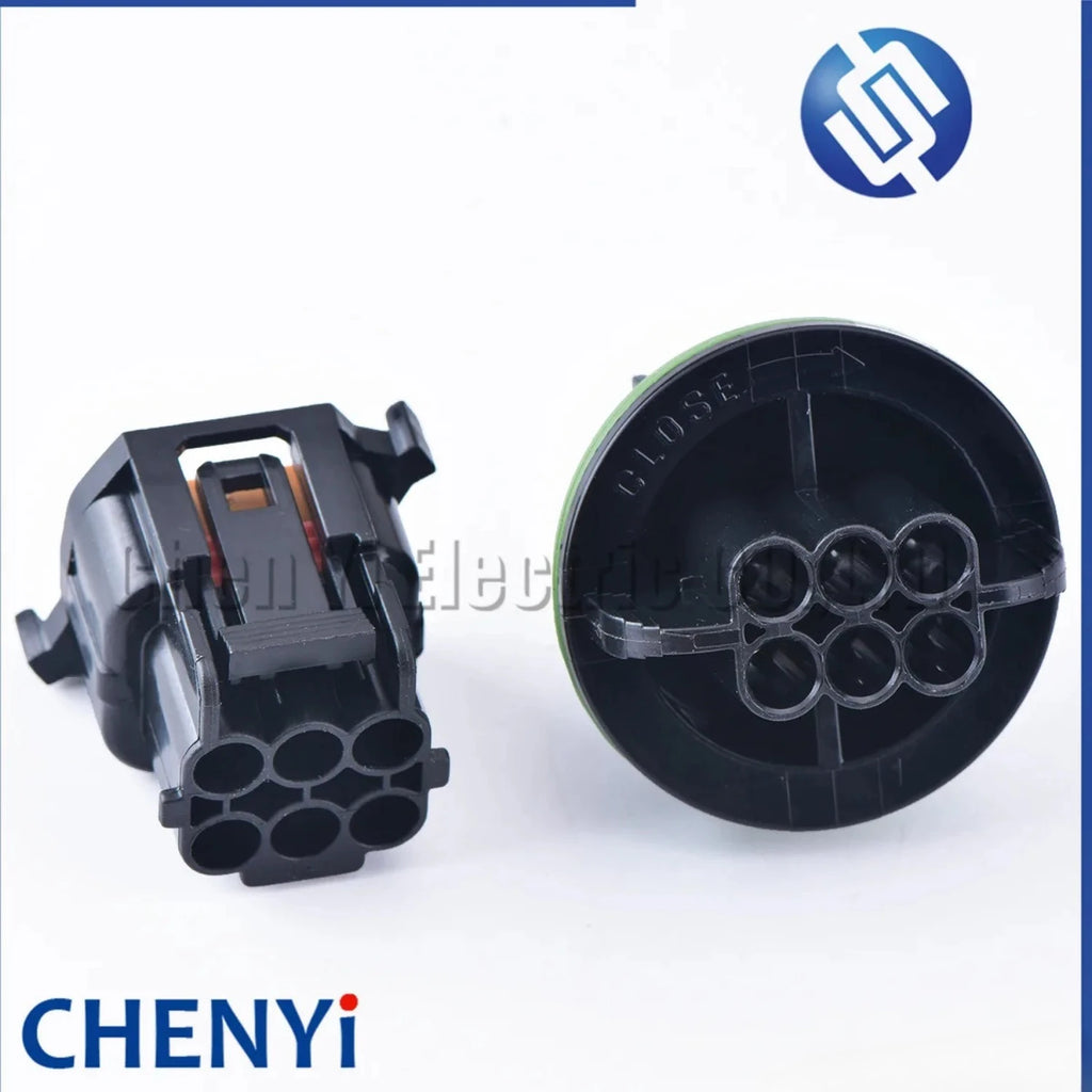 6 Pin Auto waterproof housing plug wiring cable Car headlight connector Light Lamp Plug HP066-06021 for Hyundai Elantra K3 K5