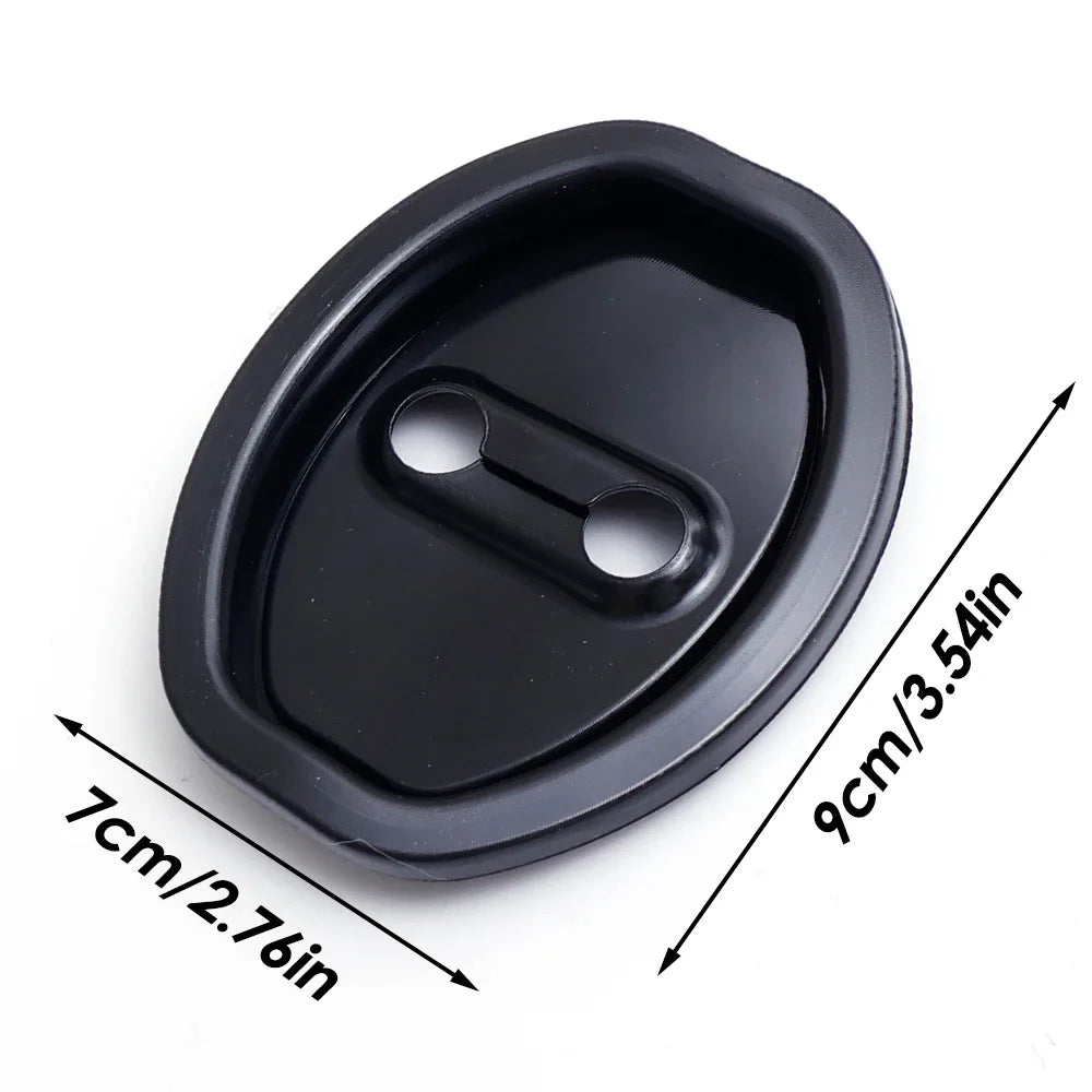 Universal Car Door Closing Shockproof Silicone Cushion Mute Shock Absorber Protective Covers Car Door Latch Accessories 8/1pcs