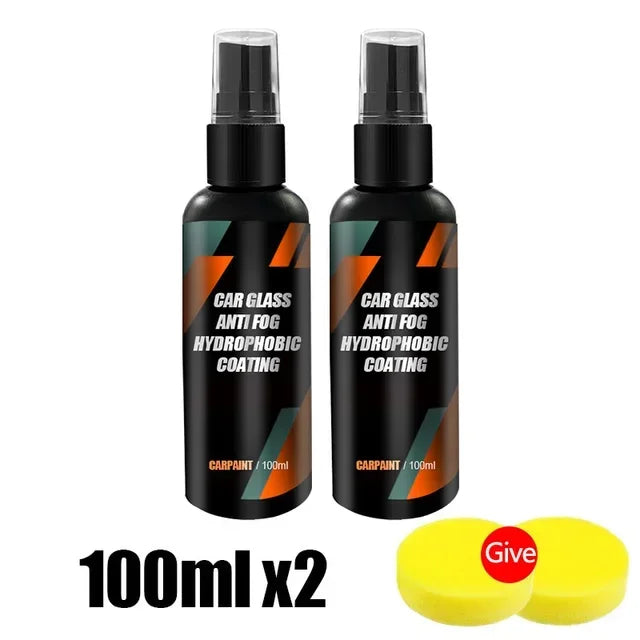 Car Glass Anti-Rain Spray Auto Water Repellent Coating Agent Waterproof Rainproof Anti-fog Glass Cleaner Windshield Clear Amagi
