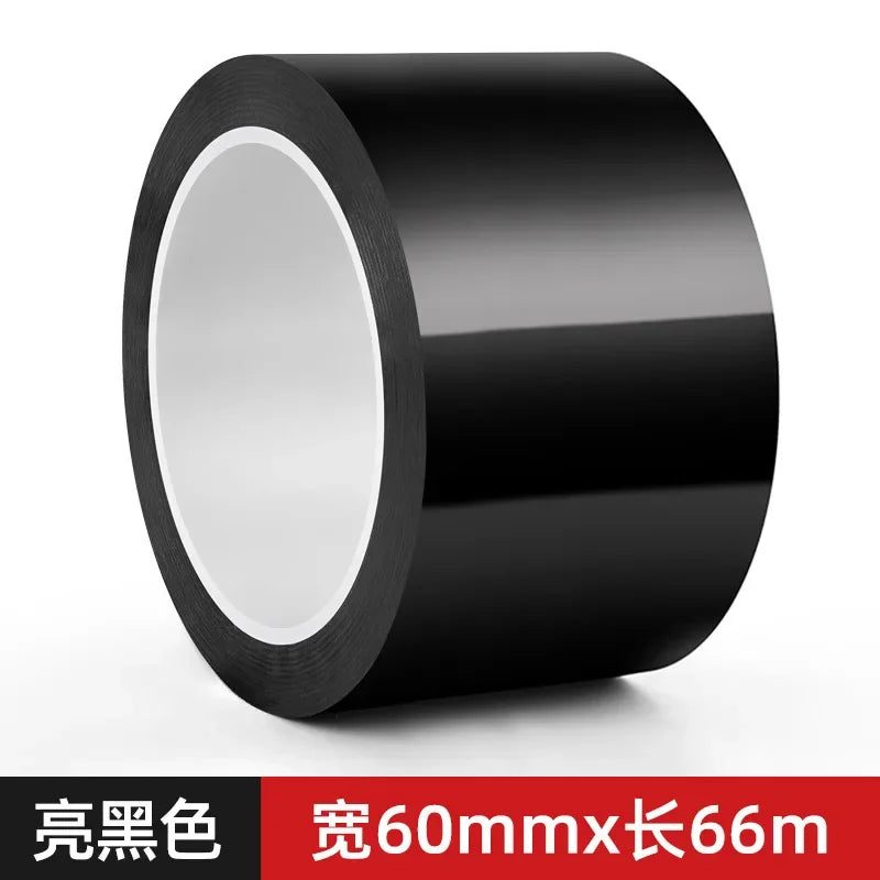 PVC Car Edge Protector Sticker Universal Fit for Automotive Window Trim and Side Molding DIY Bodywork Decoration Black Line Tape