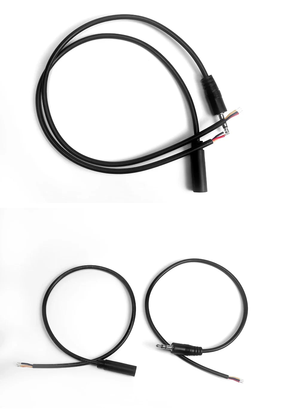 5PCS 3.5mm Stereo Audio Cable, 3×26AWG AUX Cord for Car, Phone, Speaker & Headphones, High-Quality Male-to-Male Audio Wire
