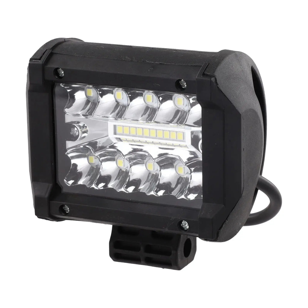 2PCS 60W LED Work Light Bar Spot Flood Led Headlights For Pods Offroad Fog Lamp SUV Car LED Headlights Fog Lamp Accessories