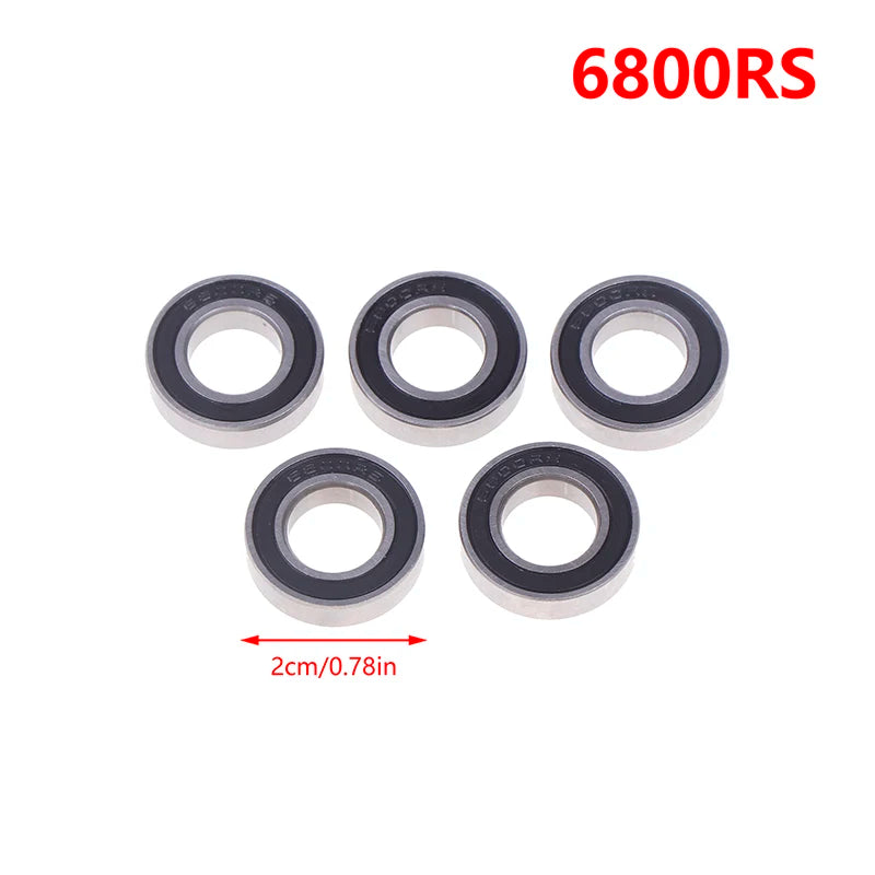 5Pcs Bearing 6800 6801 6802 6803 6804 6805 6806 DDU Thin Deep Groove Ball Bearings
