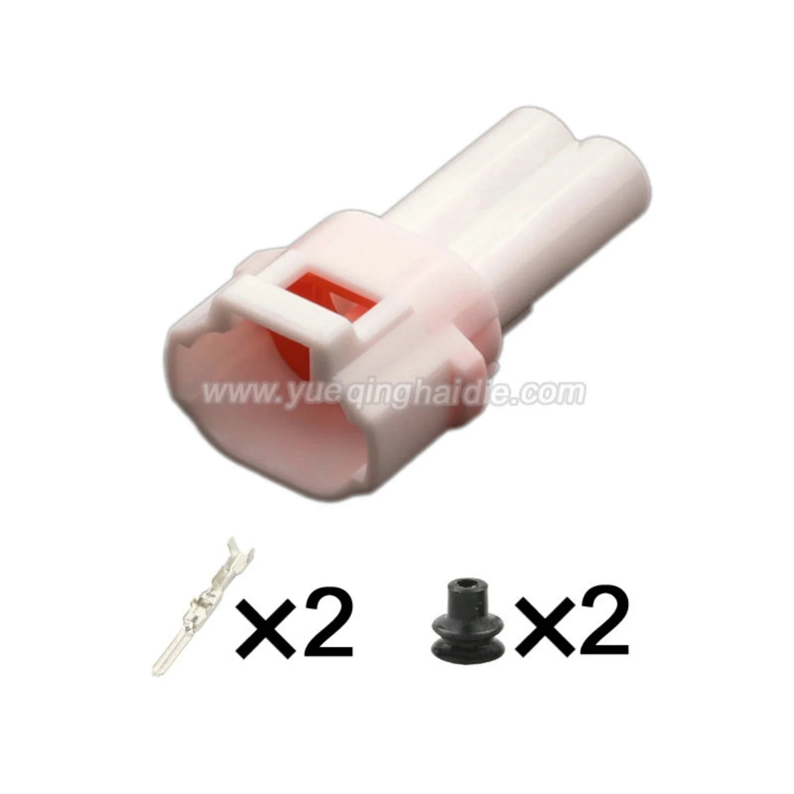 2PIN Connector Waterproof 2mm Male Female Automotive Wiring Harness For Honda Yamaha 6187-2171 6180-2181