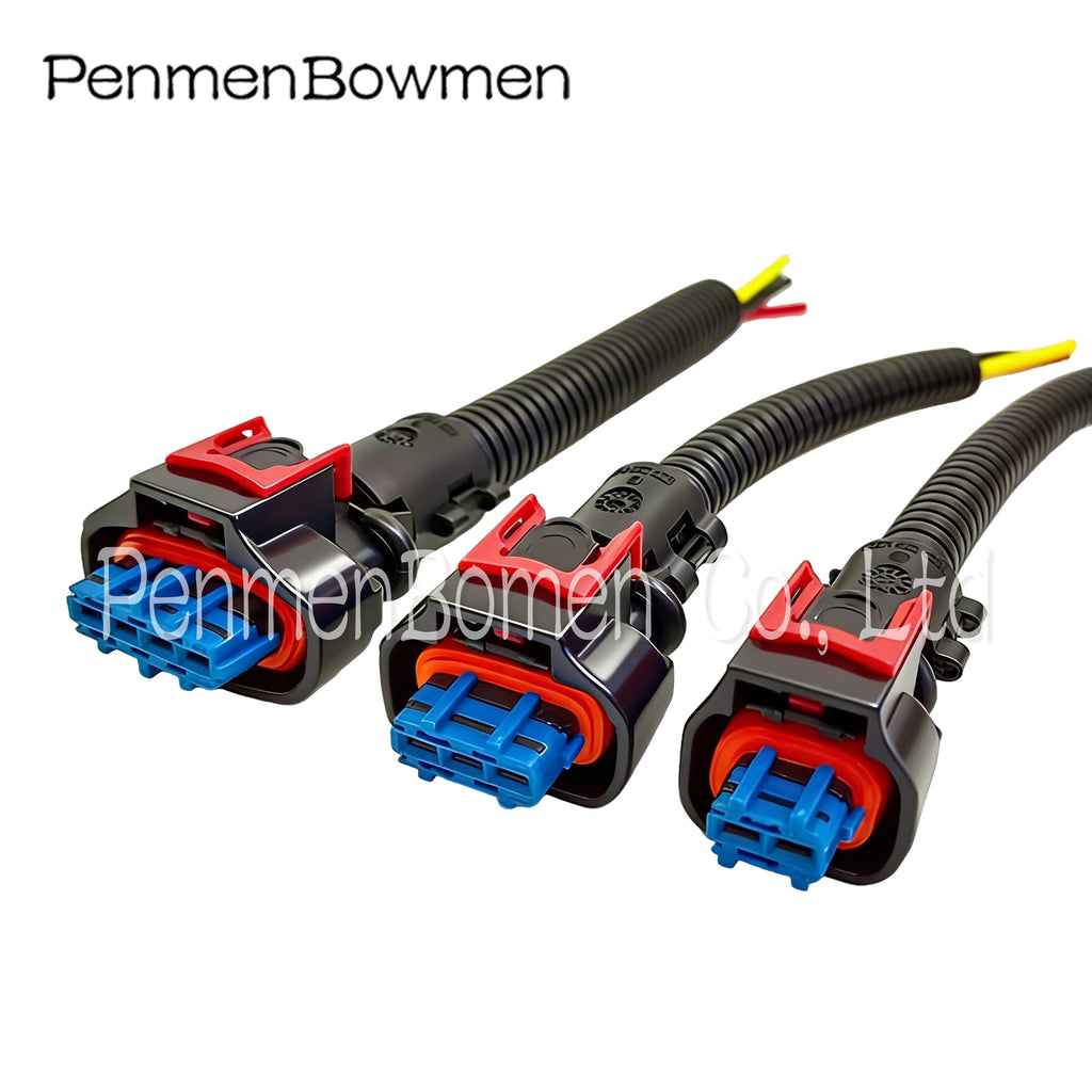 1 Set 2 3 4 Pin Auto End Domestic Waterproof Electrical Cable Connectors Female Wiring Harness Plug Plastic Shell