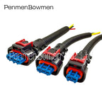 1 Set 2 3 4 Pin Auto End Domestic Waterproof Electrical Cable Connectors Female Wiring Harness Plug Plastic Shell