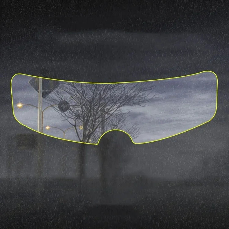 Motorcycle Helmet Anti-fog Film and Rainproof Film Universal Motorcycle Helmet Nano Coating Sticker Film Helmets Amagi