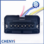 2 3 4 5 6 7 Pin Car Fuel Injector nozzle EV1 Lgnition Coil Oxygen sensor Junior Power Connector 15cm Wire Harness Plug