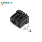 174912-2 AMP type 36-hole PCB pin socket automotive connector 175966 wire harness plug 175967-2