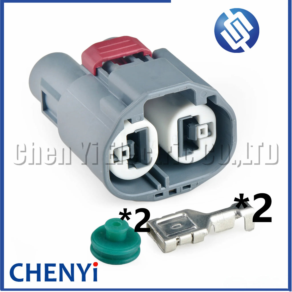 2 Pin Automobile waterproof connector Steering gear booster pump electronic fan harness plug 7287-8211-30 For Nissan Infiniti