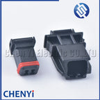 2 Pin Male Female automobile waterproof connector side lamp plug Rearview Mirror Cable Socket Sensor Plug MX19002P51 MX19002S51