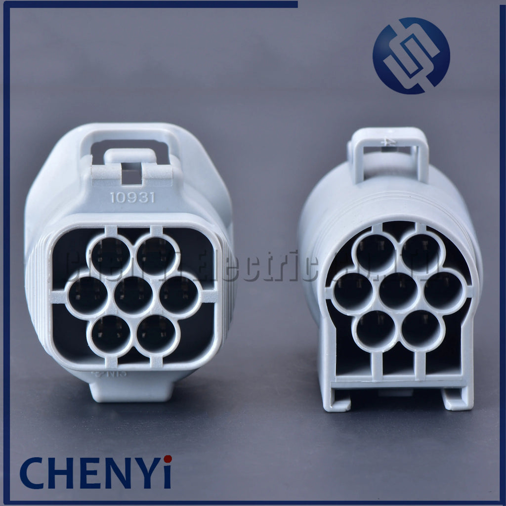 7 Pin Auto Connector Headlight Lamp Assembly Fog lamp plug 6189-0127 6188-0067 90980-10931 For Toyota Camry Lexus Mazda Honda