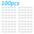 1-100Pcs Cable Clips Organizer Car Dashboard Self-Adhesive Drop Wire Holder Cord Manager Car Fixed Clamp Wire Clip Accessories