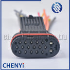 18 Pin/way 1.5/3.5mm Composite waterproof Harness plug auto connectors 9002862E electric connectors with 15cm wires 900 286 2E