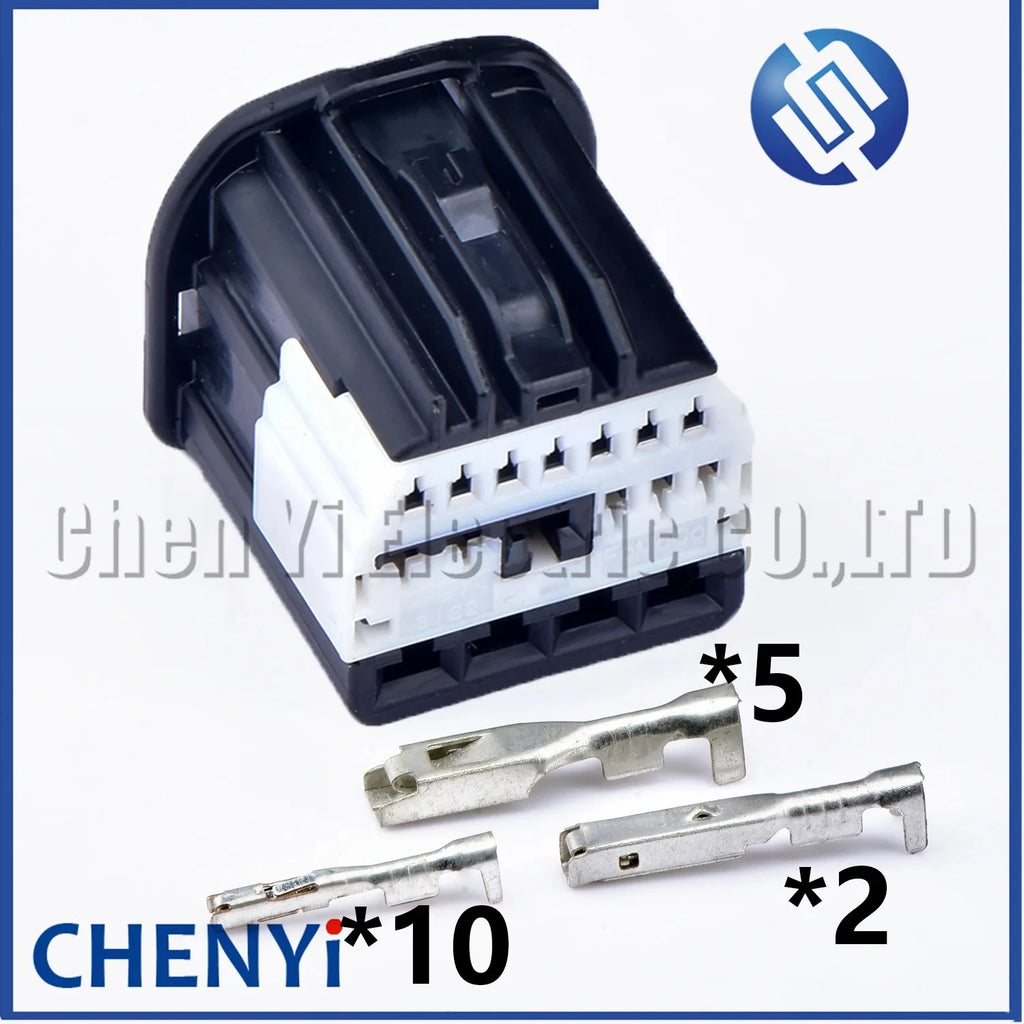 17 Pin 34 Pin Car connector Body door hinge plug 6098-6595 6098-6597 6098-6596 BU5T-14A459-DB With  pins For Ford FOCUS