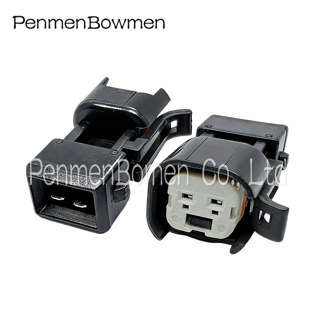1 Set 2 Pin Car PCB Needle Seat Fuel Injector Adapter Electrical Connectors Wire Harness Plug Adapter for EV6-EV1USCAREV6EV14