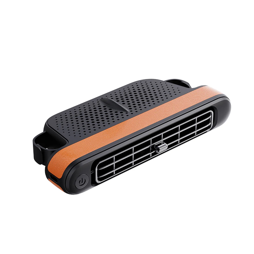 Car Seat Cooling Fan Electric Auto Backseat Car Fan Three Adjustable Wind Speeds Cooling Tool For Mini Cars RVs Sedans