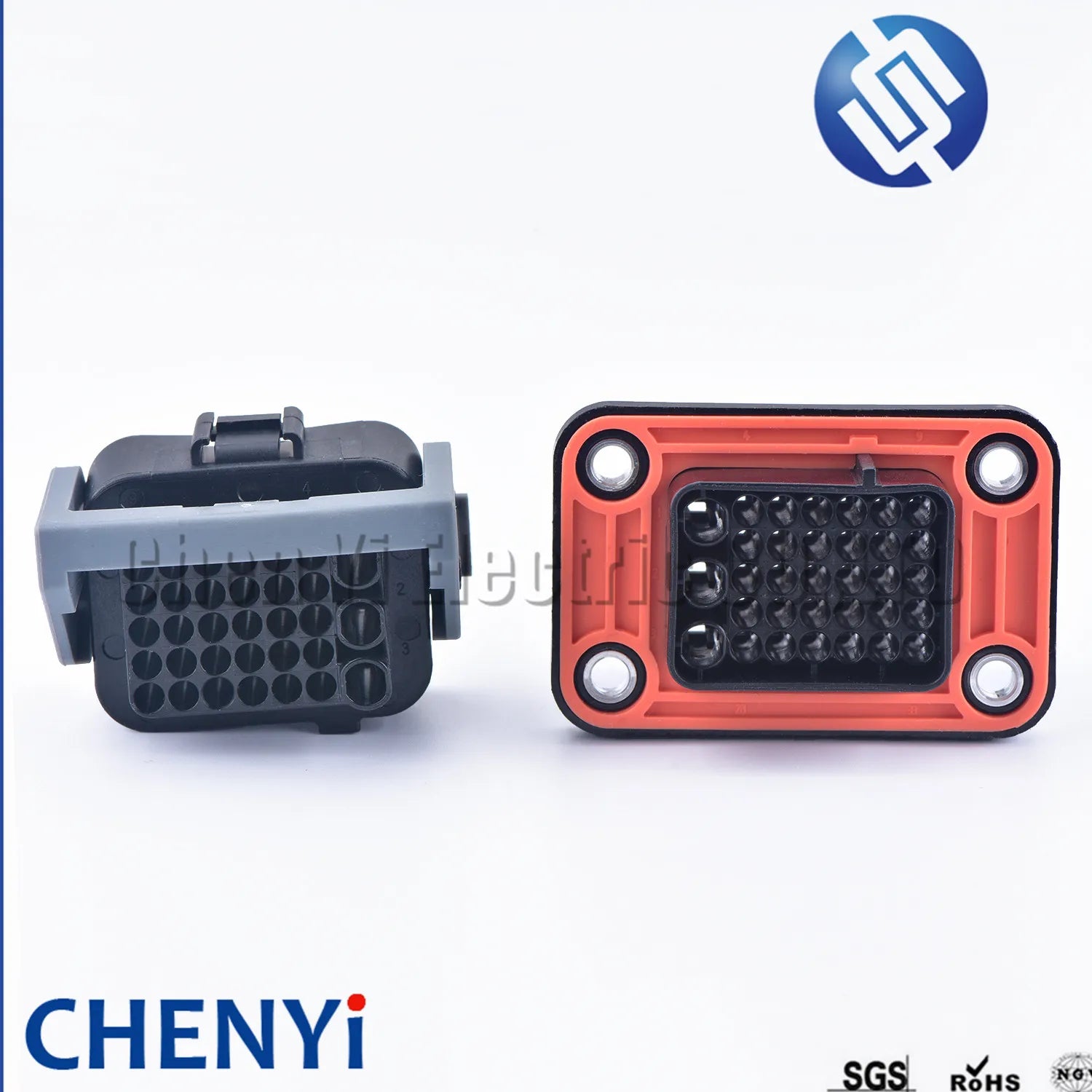 33 Pin Engine Front Bumper Body Plug Auto Waterproof Connector Socket For Buick Cruze Roewe DJ7331-1.5-3.5-11/21 With Pins