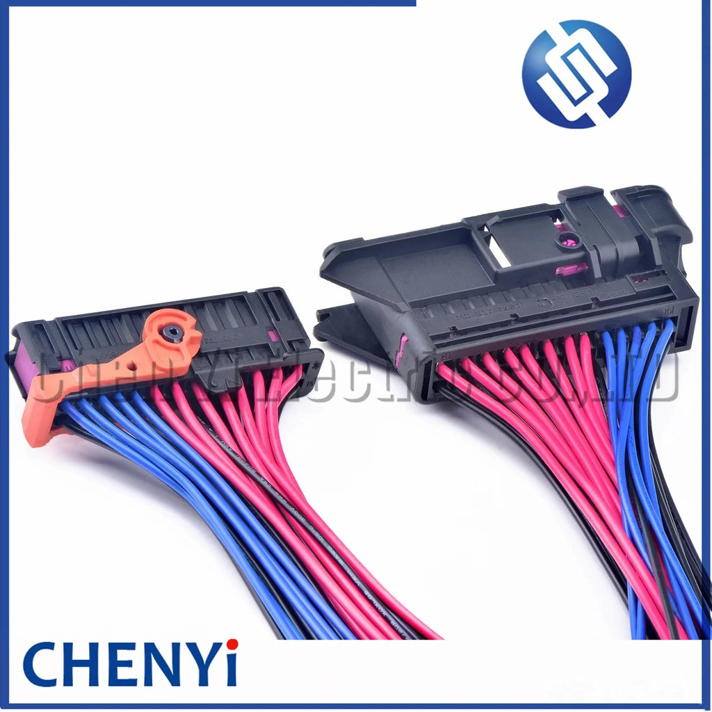 28 Pin Car Door Front Rear Wiring Harness Plug 51277171 1510010 1K0937702C 1K0 937 702C 1K0937722D 1K0 937 722D