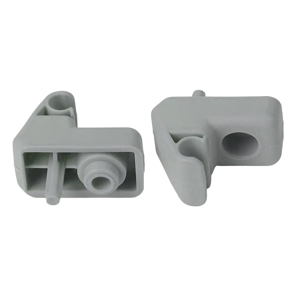 2Pcs Sun Visor Holder Mount 735478275 7355399311 For Fiat Grande Punto Grey Car Sun Visor Hanger Clips Holder