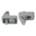 2Pcs Sun Visor Holder Mount 735478275 7355399311 For Fiat Grande Punto Grey Car Sun Visor Hanger Clips Holder