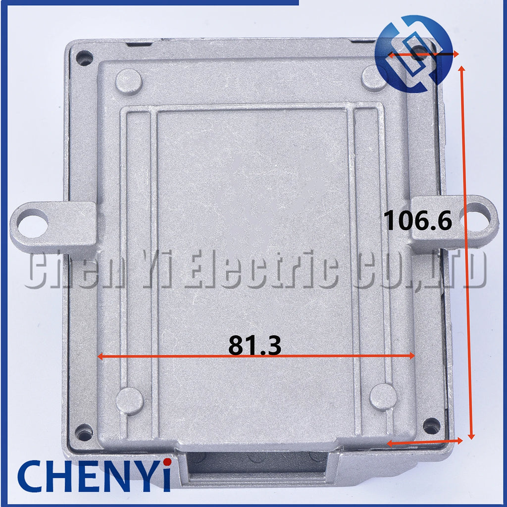 1 kits set 24 pin way aluminum single hole automotive  ecu box with matching connector and Pin 211PC249S0005 211PC249S8005