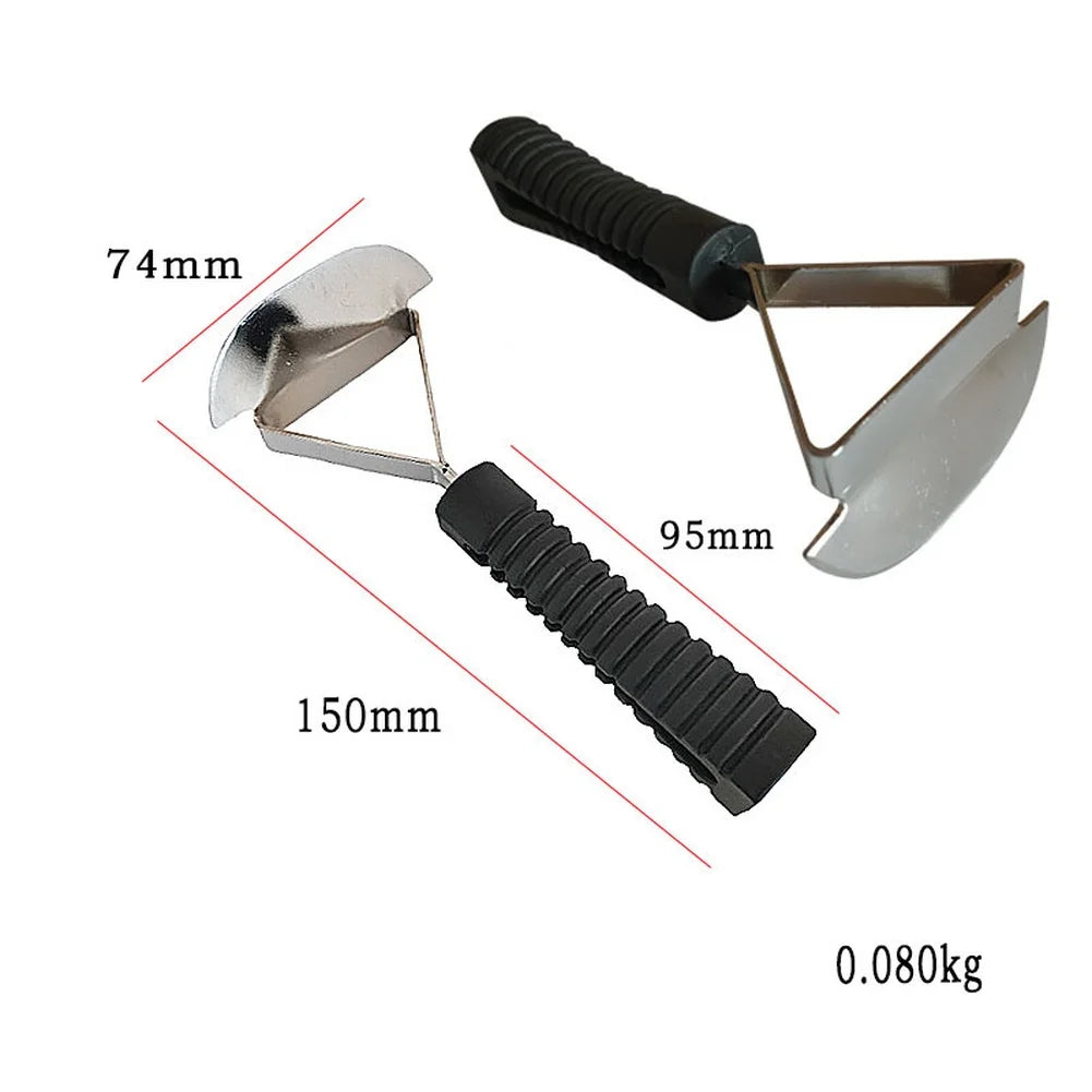 2pcs Car Tire Repair Tool Kit With  Tire Patch Roller Scraper For Patching Grinding And Cleaning Automotive Repair Tools