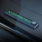 Car Park Stop Sign Universal Automobile Accessories Car Temporary Parking Card Phone Number Card Plate Telephone Number Amagi