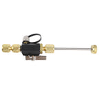 1PC Vacuum-Rated Valve Core Removal Tool Black Valve Core Disassembly  Removal Tool 1/4" X 5/16" Compatible With R410A