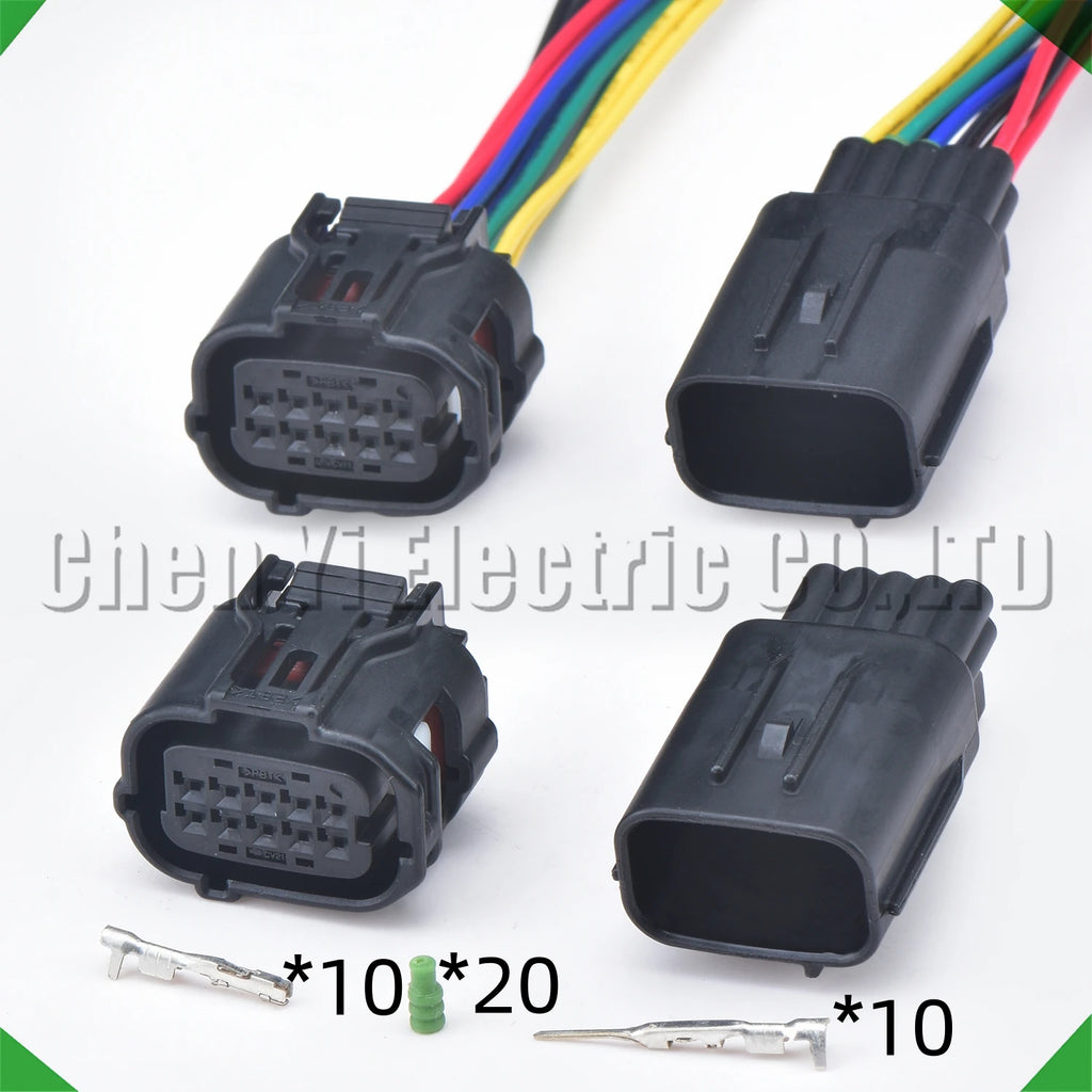 10-pin auto connector automotive connectors radar temperature control sensor