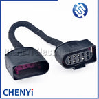 1 Pcs 10P to 14P Conversion harness plug 1J0973837 6R0973735 For Golf 7.5 LED headlight modification upgrade adapter cable