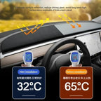 Model3 Highland 2024 Suede interior Accessories For Tesla Model 3 Y 2022 Dashboard Panel Pad Dash Board Sunshade Protector Cover