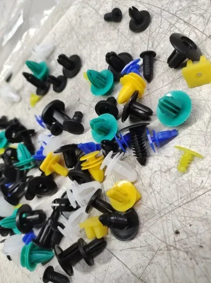 Universal Car Bumper Rivets - Hybrid Engine Expansion Clips for Door Trim Panel Snap Fastener Auto Body Retainer Amagi