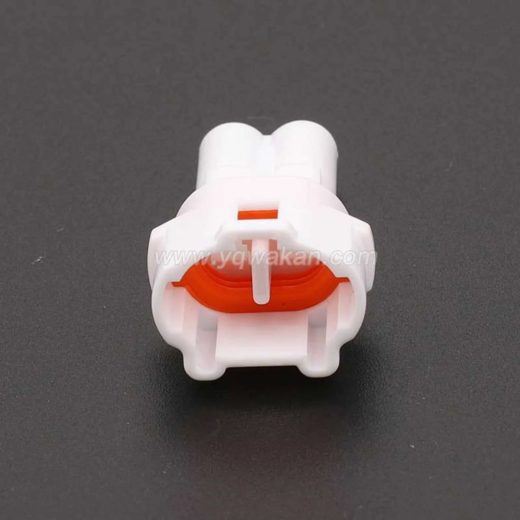 2 PIN AC Assembly White Car 2mm Male Female Waterproof Connector Automobile Foglight Electric Wiring Socket